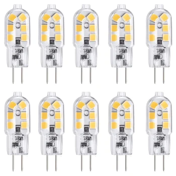 10 шт. Замена галогенных ламп Нет для mercury Длительный срок службы 2 Вт G4 светодиодные лампы