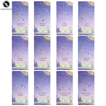 100 шт. Банкнота в виде двенадцати созвездий с серийным номером и логотипом для защиты от подделки, коллекция памятных бумажных денег