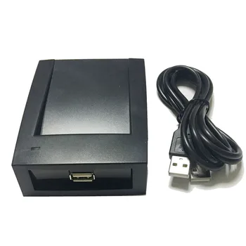 125 кГц RFID 13,56 МГц IC Card Reader Двухчастотный считыватель 2в1 Настольный USB-считыватель для контроля доступа