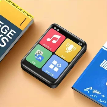 2023 Новых Mp4 Музыкальный Плеер Портативный 3,0 Дюйма Для Воспроизведения Аудио Сенсорный Экран Проигрывателя Walkman MP3 Плеер Компактный Металлический Мода