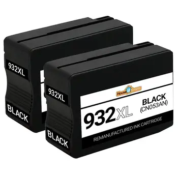 2pk 932XL 932 XL Высококачественные Черные чернила для HP Officejet серии 6100 6600 6700