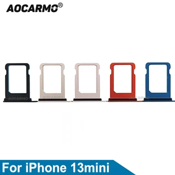Aocarmo Sim-карта для iPhone 13 Mini 13mini SIM-лоток Слот держатель Запасные части