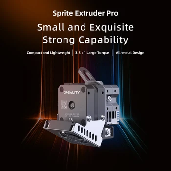 CREALITY 3D Цельнометаллический Экструдер Sprite Pro С Двойной Передачей Подачи, Дизайн Экструзии Bowden Для 3D-принтера Ender-3 S1/CR-10 Smart Pro