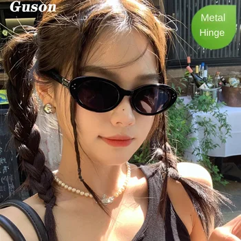 GUSON Y2K Популярные Модные Маленькие Солнцезащитные Очки 