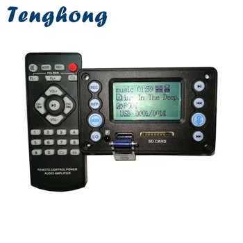 Tenghong Bluetooth 4,2 MP3 Декодеры С Записью MP3 WAV WMA APE DC5V 12V Батарея Двухсторонний Аудио Вход Декодер Платы Для DIY