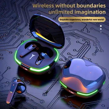 TWS Pro60 Беспроводная Bluetooth-Гарнитура с Микрофоном, Наушники с Шумоподавлением, Стереонаушники Bluetooth, Беспроводные Наушники Air Pro 60