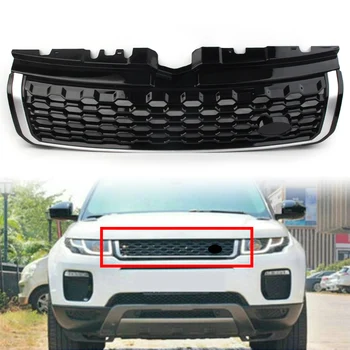 Автомобильная Передняя Верхняя Решетка Гриль с Логотипом Для Land Rover Range Rover Evoque 2010 2011 2012 2013 2014 2015 2016 2017 2018