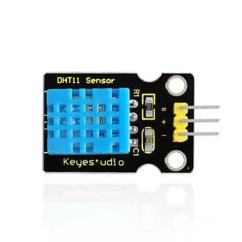 Бесплатная доставка! Keyestudio DHT11 Модуль обнаружения датчика температуры и влажности для arduino