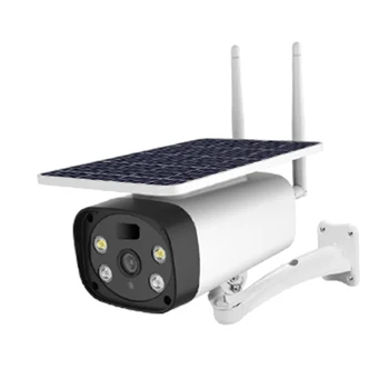Беспроводное наблюдение ночного видения Наружное Видеонаблюдение 4g Монитор безопасности Tuya 1080p Солнечная HD Wifi камера