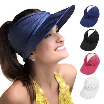 Взрослая Шляпа для женщин с Защитой от Ультрафиолета, Широкополая Шляпа с козырьком, Удобные Дорожные Кепки, Модные Пляжные Летние Шляпы для дам, Солнцезащитные Шляпы