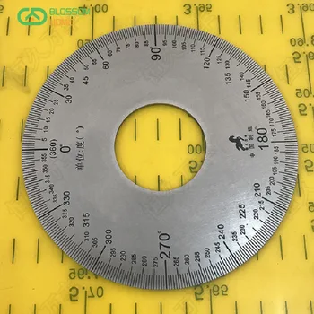 Внешний диаметр: 120 мм Циферблат с механическим диском на 360 ° 120 # 40 # 2
