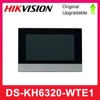 Внутренняя станция Видеодомофона Hikvision DS-KH6320-WTE1 с 7-Дюймовым Сенсорным экраном, Стандартный Беспроводной Монитор POE WIFI