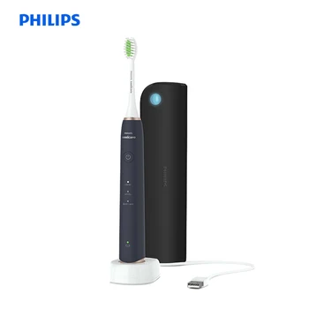 Звуковая электрическая зубная щетка Philips Sonicare серии 3600, перезаряжаемая, 3 режима, Таймер, щетка с УФ-головкой, дезинфицирующее средство, дорожный чехол