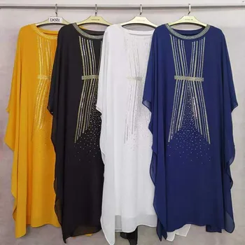Комплекты из 2 предметов, Африканские Платья Для женщин, Новый Стиль, Классические Дашики, Модное Свободное Длинное Платье, Африканская Одежда, Мусульманская Мода, Абая