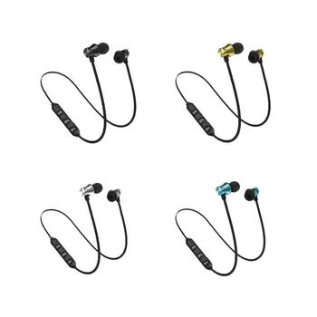 Магнитные Беспроводные Bluetooth Наушники XT11 музыкальная гарнитура Телефон Шейный Платок спортивные Наушники-Вкладыши с Микрофоном Для iPhone Samsung Xiaomi
