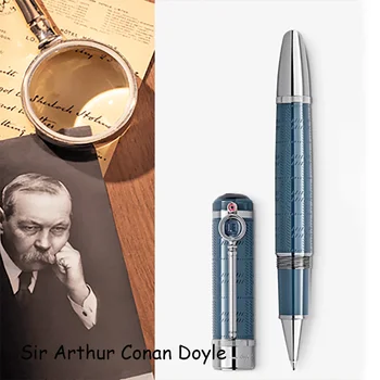 Новая Шариковая ручка MB Sir Arthur Conan Doyle Special Signature Rollerball Высокого Качества С Лупой на зажиме
