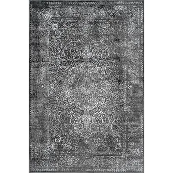 Персидский коврик, 4 x 6 дюймов, темно-серый