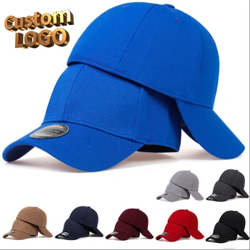 Полностью закрытая шляпа с логотипом на заказ, мужская модная весенне-летняя бейсболка с уплотнением, женские уличные шляпы в стиле хип-хоп с козырьком от солнца