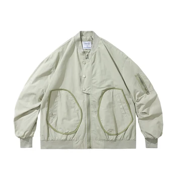 Японская винтажная куртка Пилота Mr. A Bang, Мужская Повседневная Бейсбольная Свободная куртка Cityboy в Японском Стиле